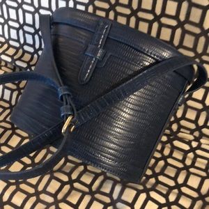 Forever 21 navy box handbag